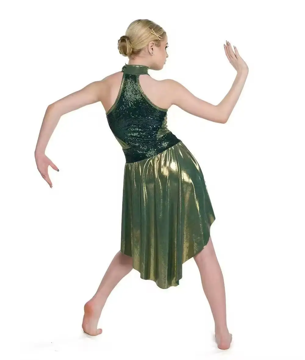 يوتار الترتر أزياء رقص الجاز الهيب هوب أزياء رقص الفتيات الباليه توتو فستان مرحلة أزياء مسرحية