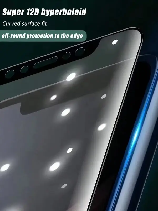 3Pcs Full Coverage Matte Ceramic Privacy Screen Protector Compatible With IPhone 17/17 Air/17 Pro/17 Pro Max, Non-Glass - Image 2