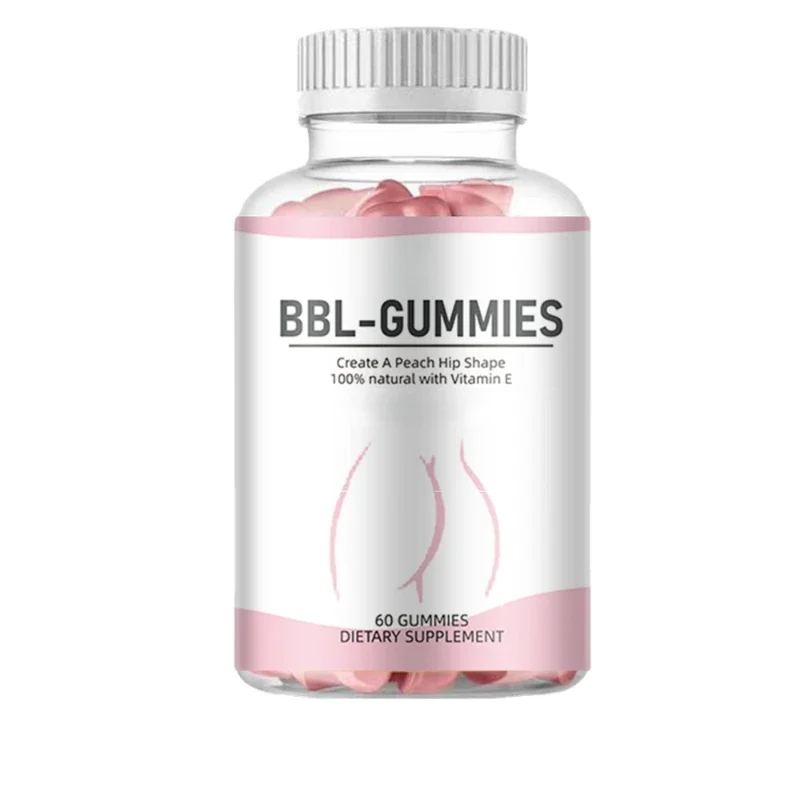 1 Bottle Butt Lifting Soft Candy BBL Gummies Non Candy Gummies Vegetarian Dietary Supplement Create A Peach Hip Shape