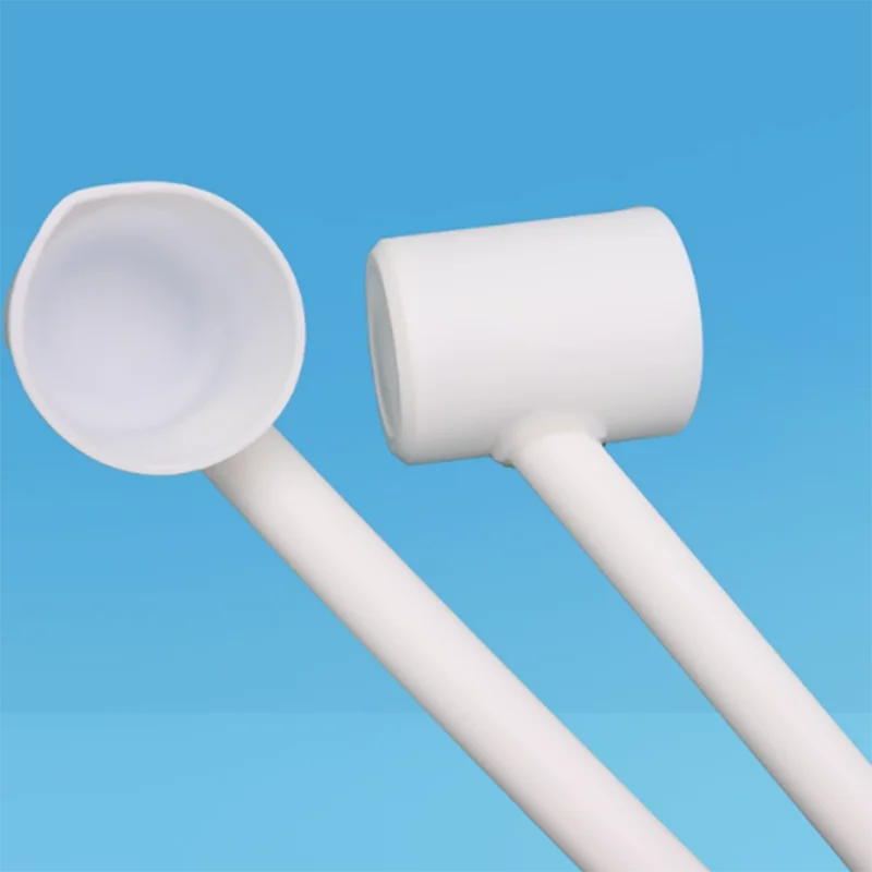 Tetrafluoro solution spoon sampling spoon anti-corrosion measuring cup strong acid and alkali sample spoon