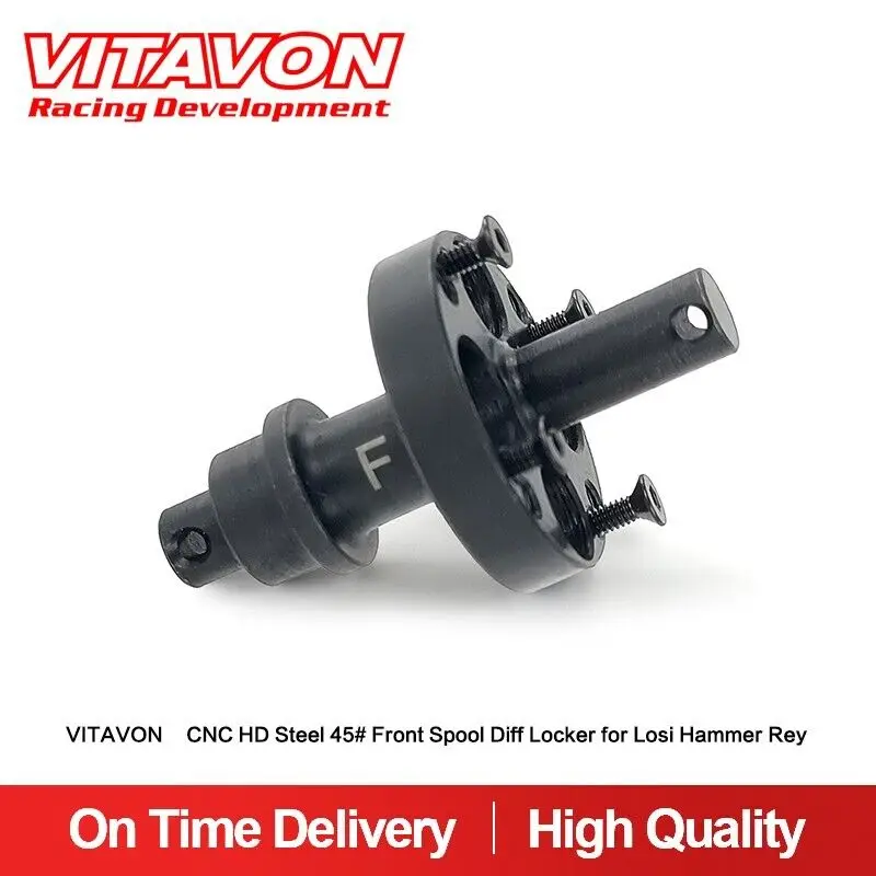 VITAVON CNC HD Steel 45# Front Spool Diff Locker For Losi Hammer Rey