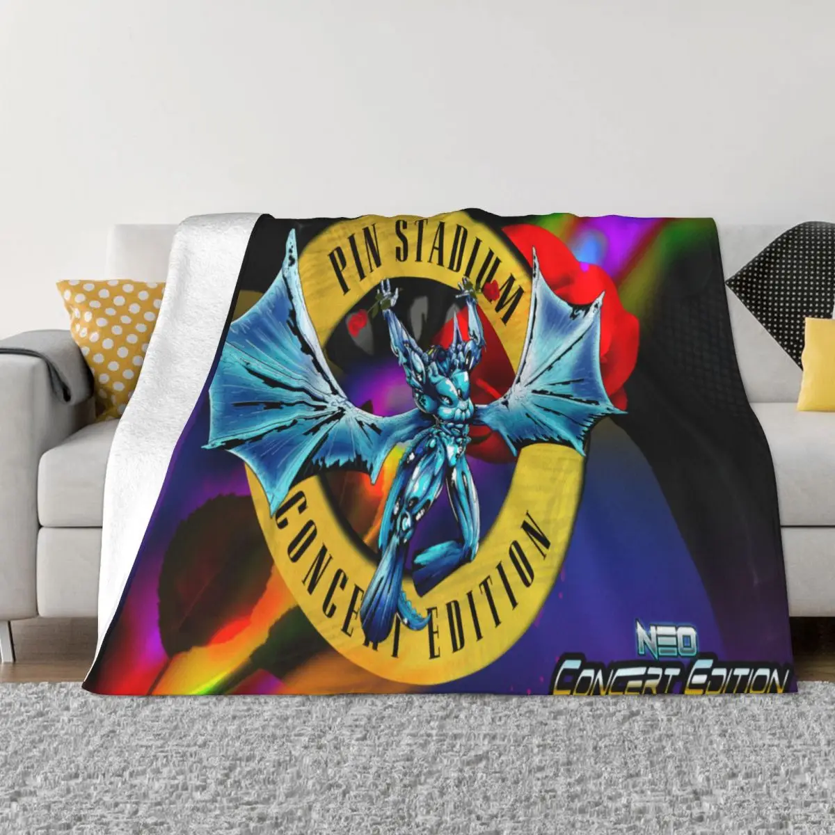 

Xenon V2 Pinball Anime Bed Blankets Winter Warm Blanket Throw Blanket