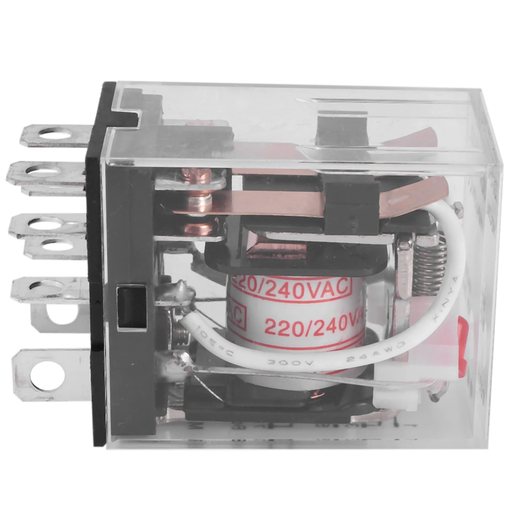A98Z LY2NJ HH62P-L JQX-13F 220V AC Coil DPDT Power Relay 8 Pin W PTF08A Socket