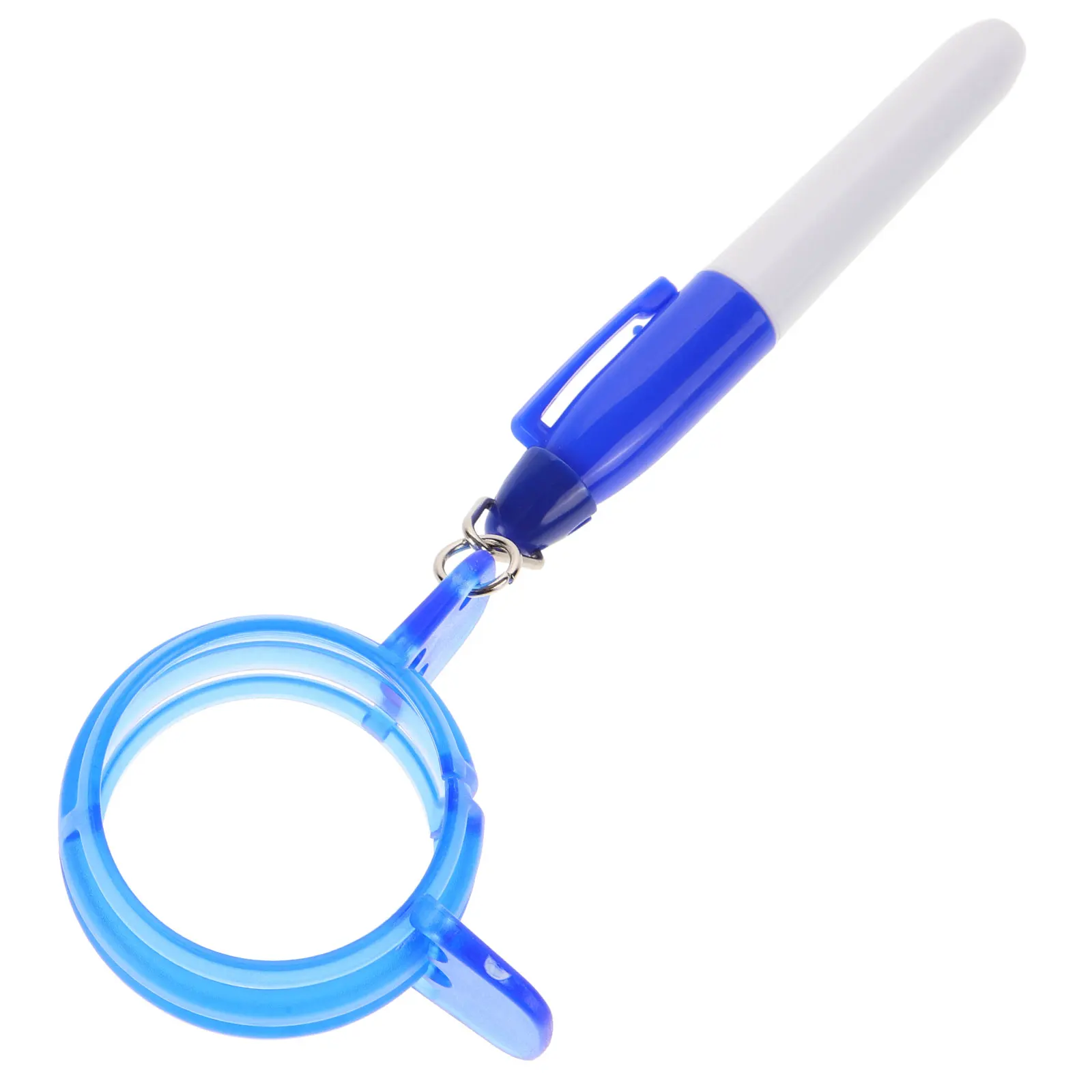 

Golf Line Drawing Set 360 Degrees Triple Lines Marker Blue PE Bag Golf Balls Stencil Plastic Alignment Tool Golfer Supply
