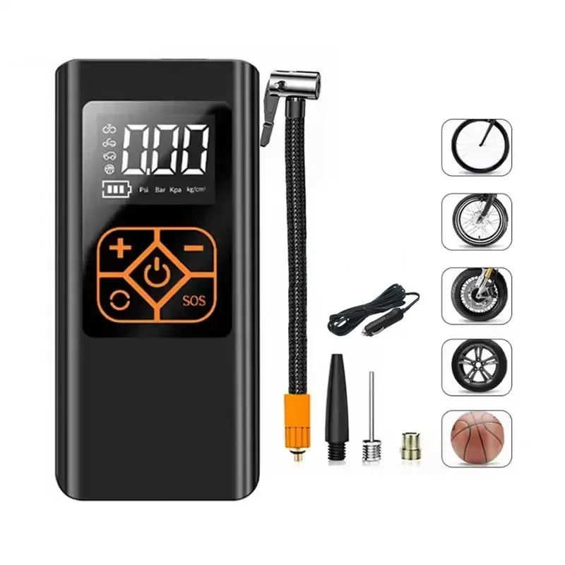 

Wired Wide Compatibility Tire Inflator Pump For Efficient And Portable Inflation Lightweight Car Air Pumps