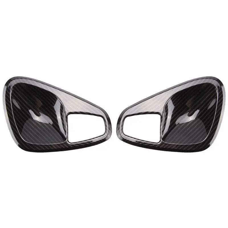 A64P-Car Inner Door Handle Bowl Cover Trim Sticker For Mercedes Benz Smart 451 Fortwo 2010-2014 Accessories