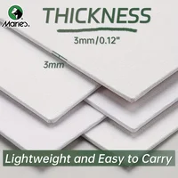 5x7in 2/4/6pcs Canvas Board Bulk,Art Painting White Blank Canvas Panels for Acrylic,Gouache,Oil,Painting,Drawing,Flow Pouring 5