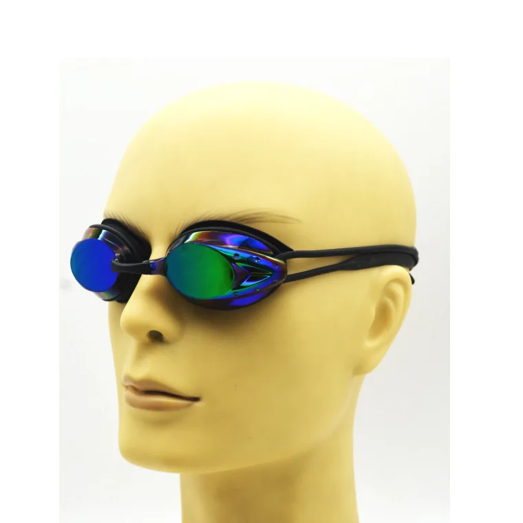 Adult Swimming Glasses Cool Comfortable Professional Competition Swim Goggles Colorful Electroplated Swimming Mirror