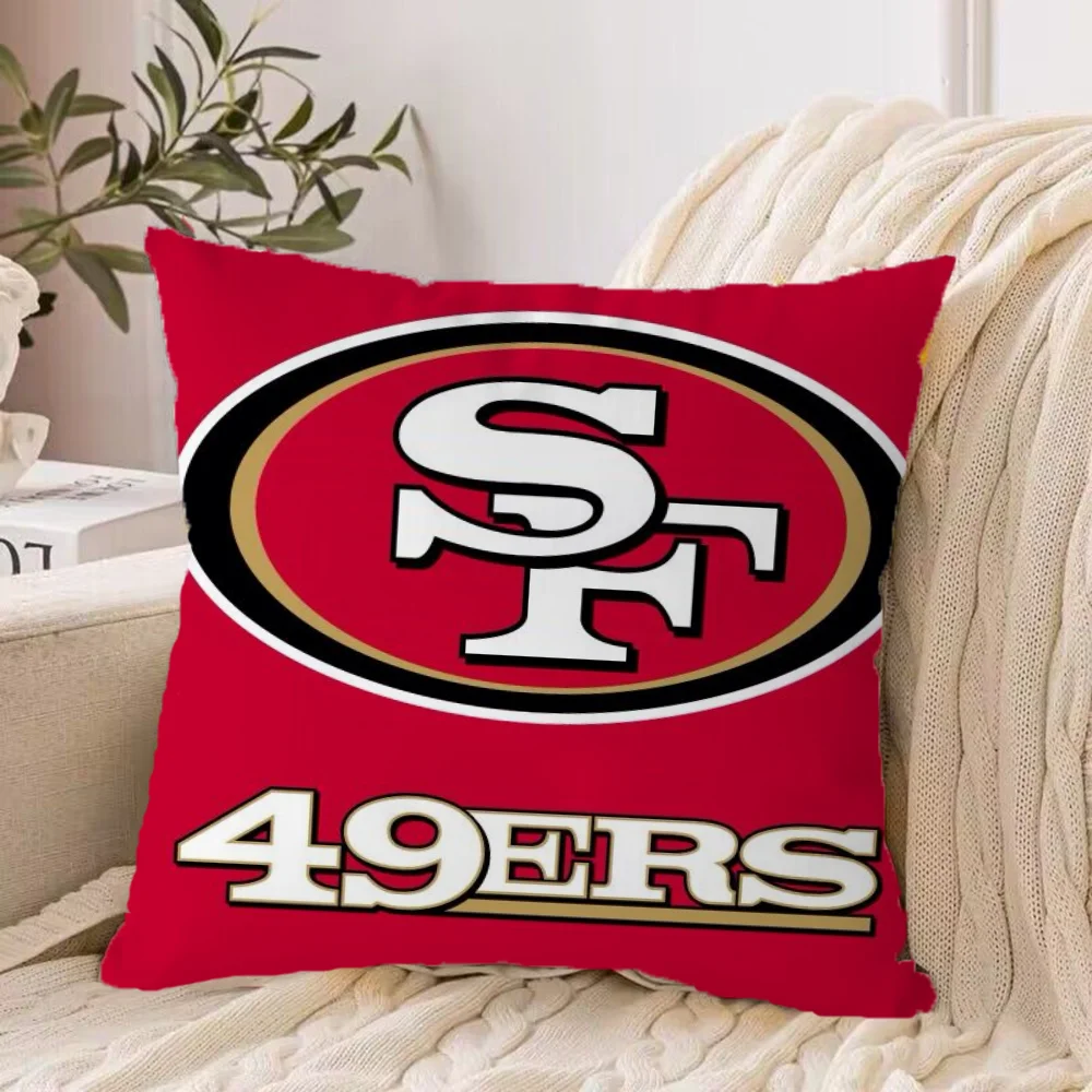 San Francisco 49ers Home Decorative Cushion Covers for Decorative Cushions Sleeping Pillows Pillow Cover Sofa 45x45 50x50 40*40