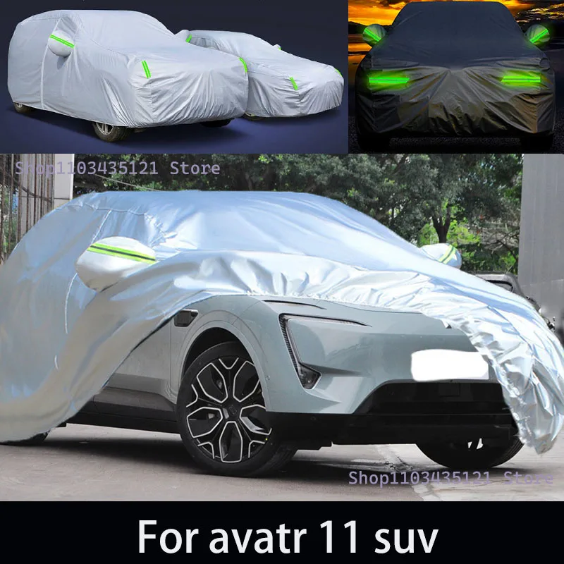 

For avatr 11 suv auto anti snow, anti freezing, anti dust, anti peeling paint, and anti rainwater.car cover protection