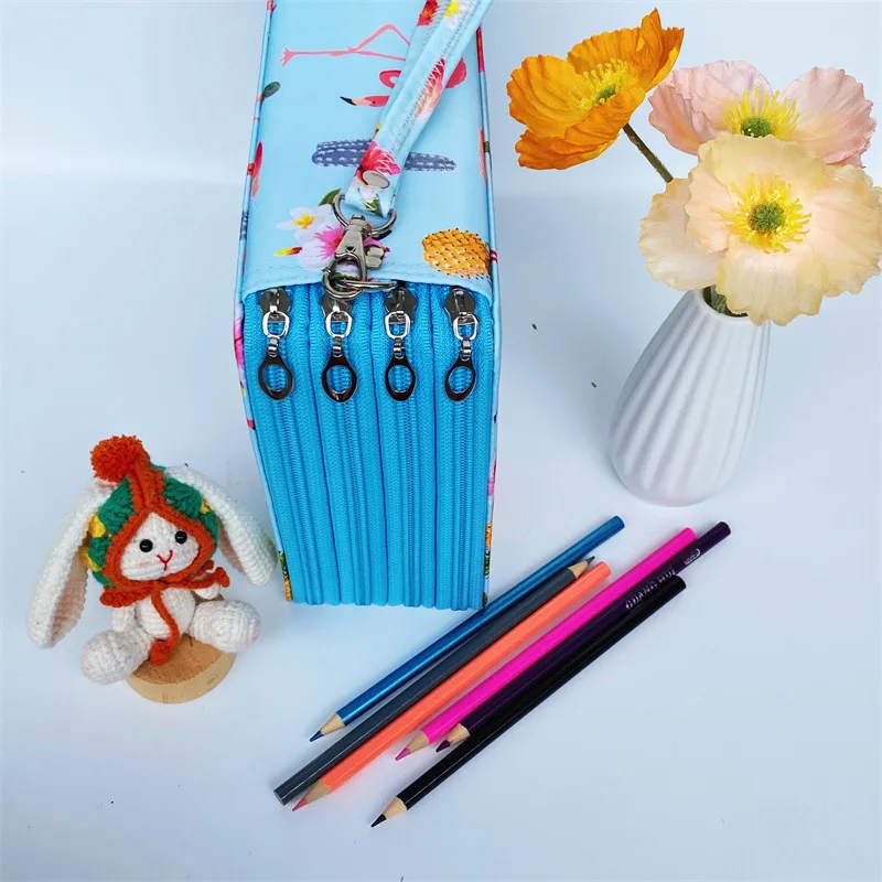 200 Slots Pencil Case School Large Capacity Pencilcase Supplies for Girl Stationery Pen Bag Organizer Aesthethic Compartment Box