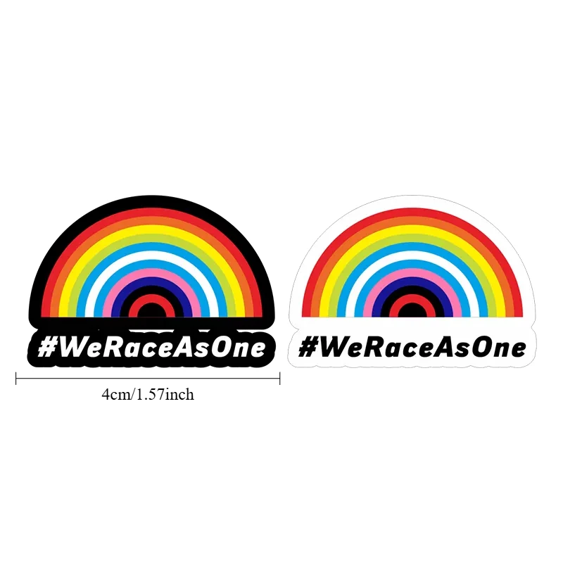Waterproof Rainbow Vinyl Decal Decorative Sticker For Road Bike Top Tube Crossbar Seat Post Frame Scratch Hiding