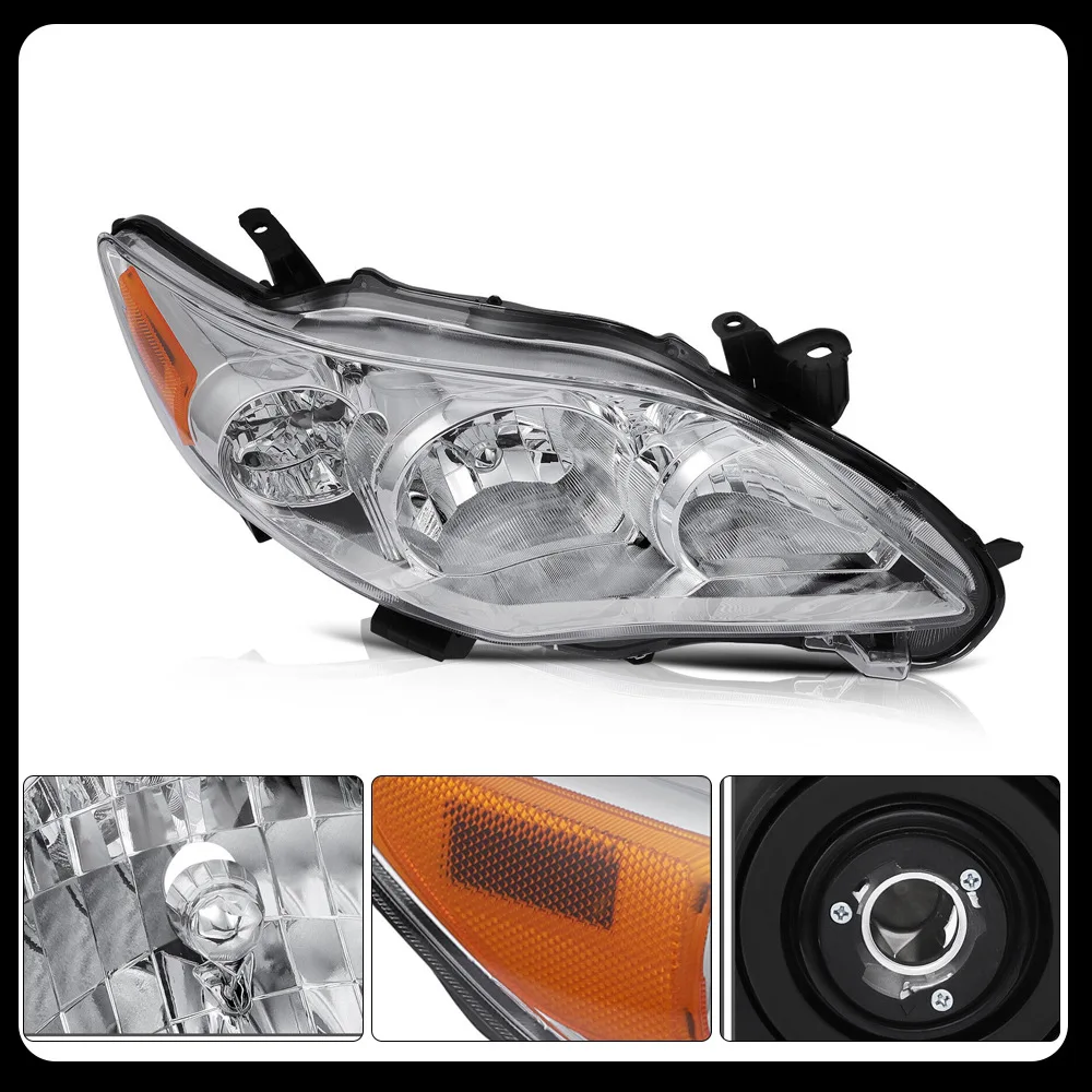 

Front Bumper Head Light Headlamp Driving Headlight Turn Signal Light Left Right For Toyota Corolla 2011 2012 2013 US Version