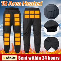 Thermal Heated Pant Casual Electric Heated Trouser USB Charging Winter Heated Trouser Smart Heated Pants Outdoor Hiking Pants