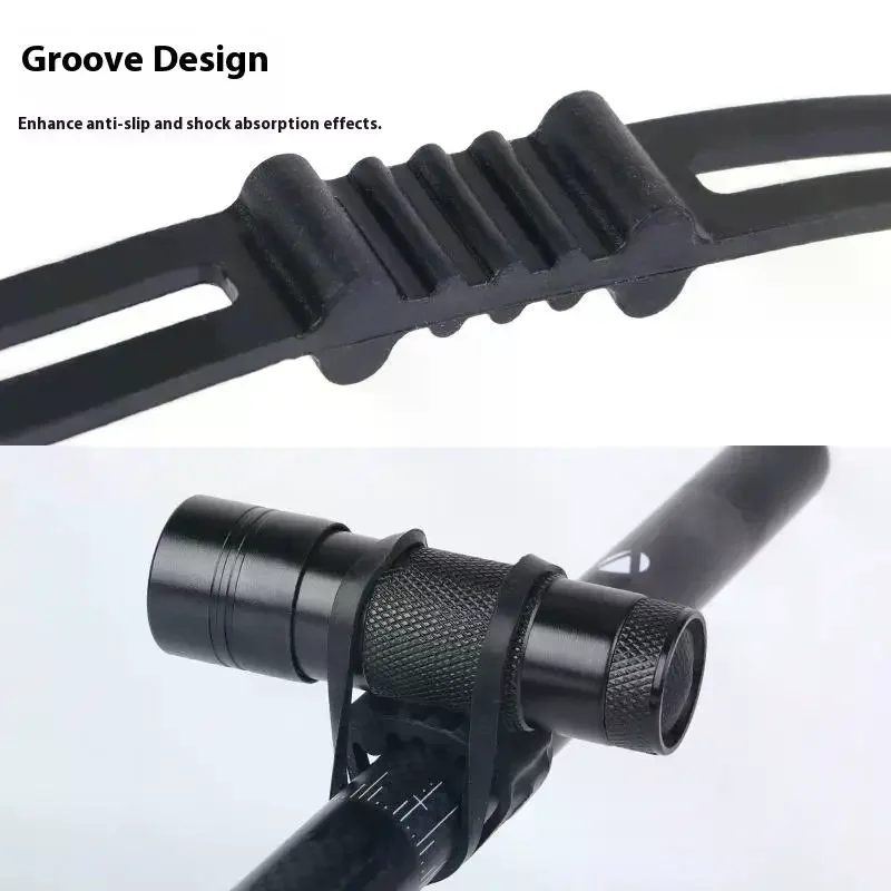 10Pcs/Set Bike Silicone Mount Bands Bicycle Light Straps For Headlight Taillight Fixing Universal Bike Accessories image 2