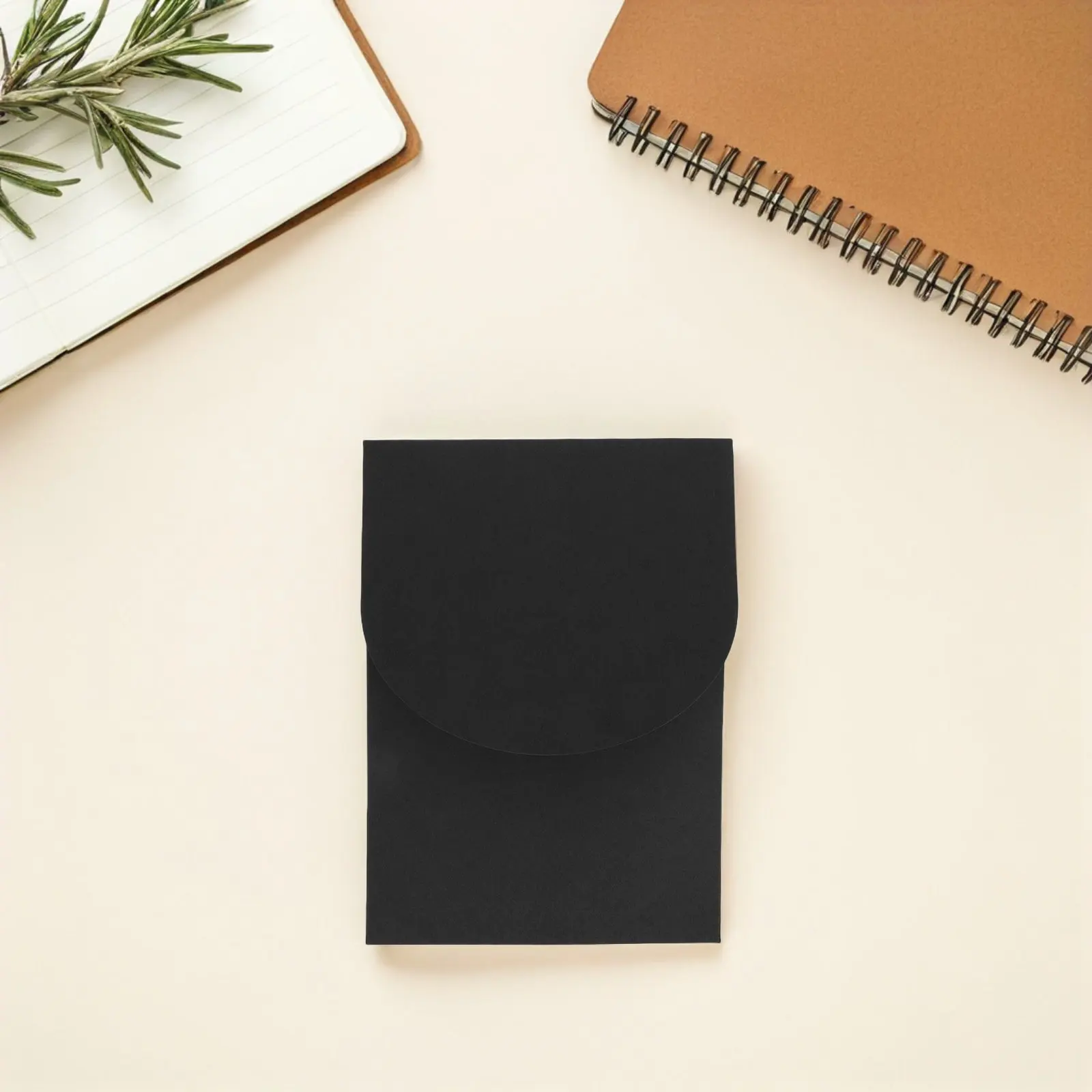 

20Pcs Envelopes Plain Black Solid Color Invitation Envelopes for Wedding Party Greeting Cards Business Card Invitations