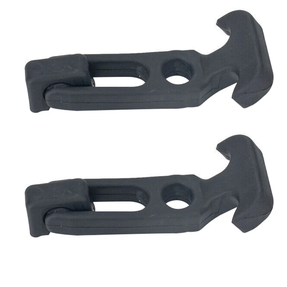 

2 Sets Rubber Draw Latch Heavy Duty T-Handle Hasp Professional Handle Latch For Tool Box Door Machine Packaging Engine Hood