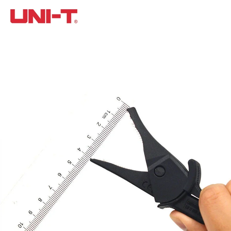UNI-T Through Hole Alligator Clip UT-C02A Crocodile Clip Interface Straight Plug for Multimeter Probe Battery Test