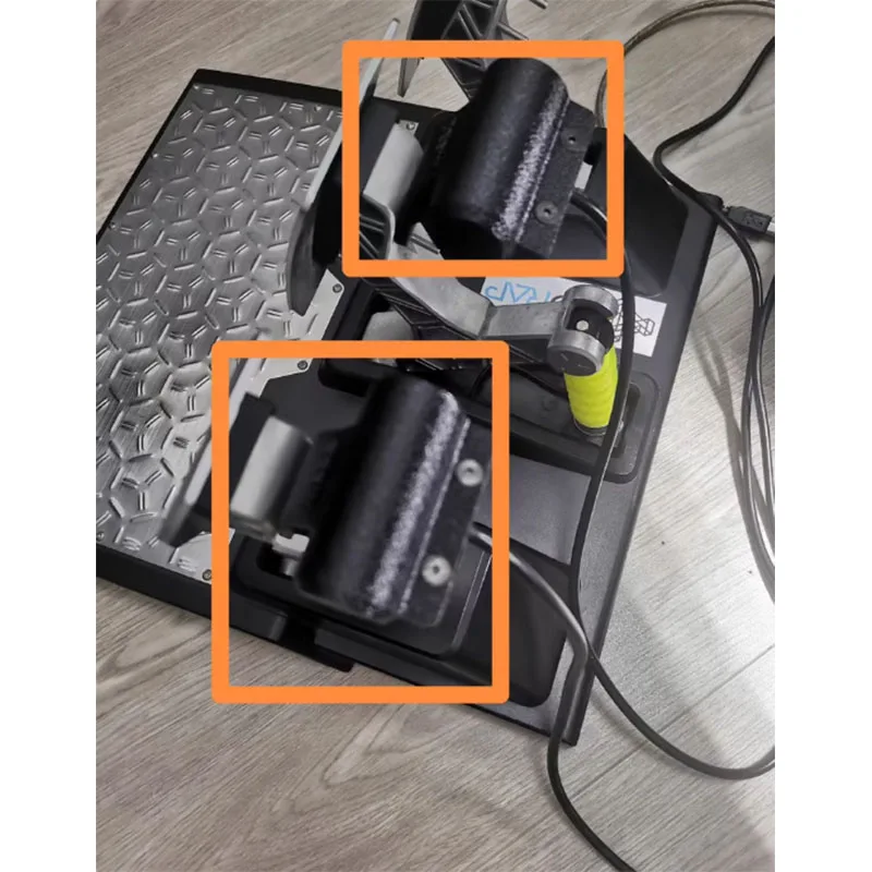 For Thrustmaster tlcm Pedal Simulated Racing Game Pedal Vibration Dual High Speed Motr Vibration