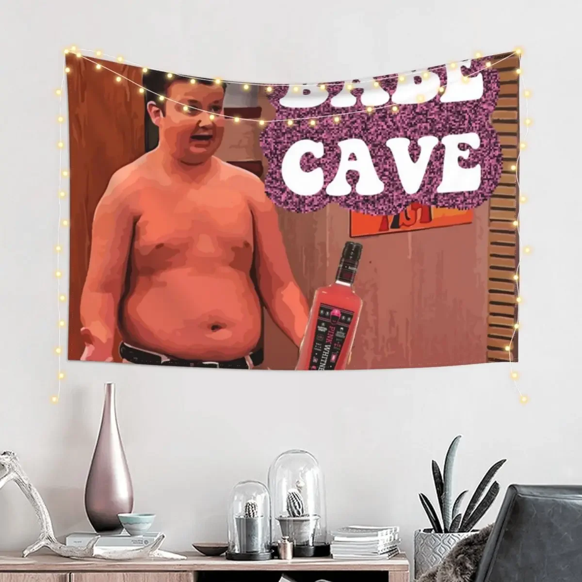 Gibby Babe Cave Tapestry Decoration Pictures Room Wall Hanging Wall Room Decorating Aesthetic Bedroom Decor Aesthetic Tapestry