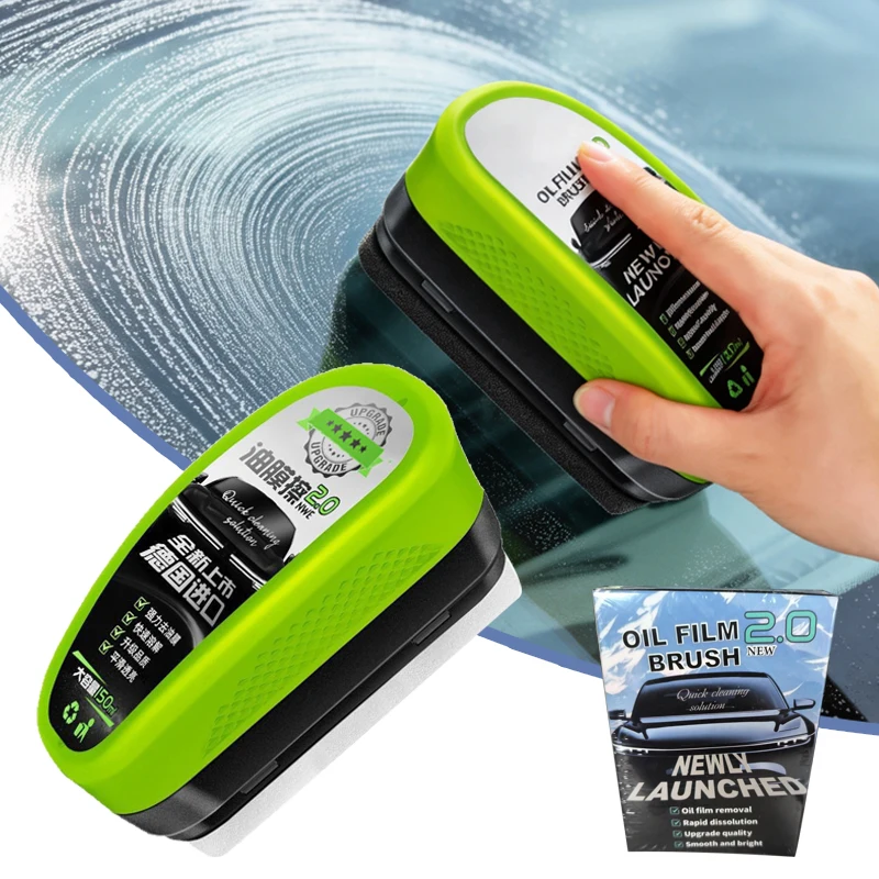 

Щетка для удаления масляной пленки с автомобиля, 1/2 шт., 150 мл, инструмент для удаления масляной пленки с стекол, щетка для автомобильных окон и лобового стекла, для ухода за автомобилем
