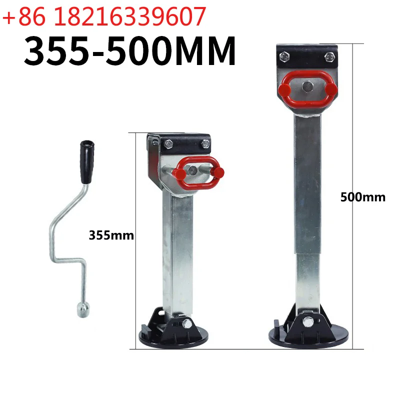 YAO 2PCS Trailer Jack 435~630mm Drop Down Caravan Parking Stabilser Legs Handler Motorhome Stands Corner Steady Camper Parts