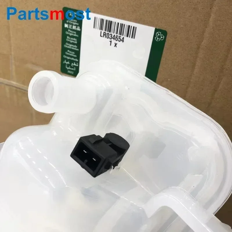 5.0L SC V8 Petrol Radiator Coolant Overflow Container for Land Range Rover 13- RR Sport 14- Expansion Tank With Sensor LR034654