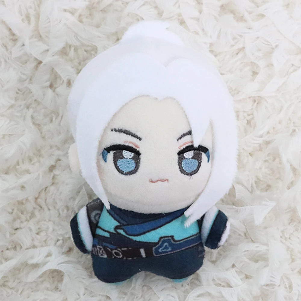 10 سنتيمتر لعبة جديدة VALORANT جيت ألعاب من القطيفة عالية الجودة الشكل لعبة الكرتون لعبة أنيمي تأثيري اللعب الجسم صرير أفخم المعلقات