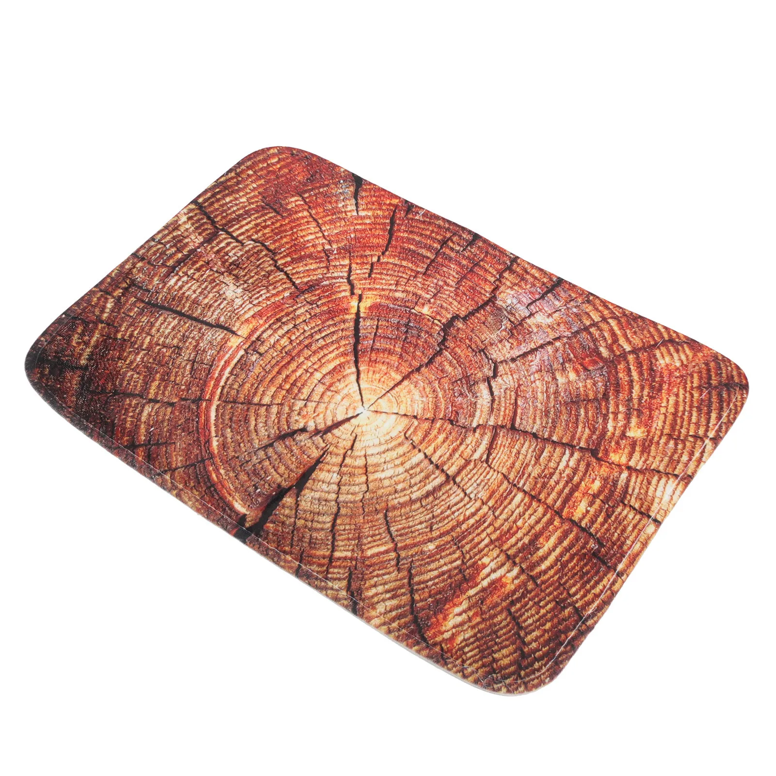 

1 шт. напольный коврик под дерево светло-коричневый нескользящий бытовой декоративный напольный стикер водостойкий износостойкий коврик для ванной комнаты