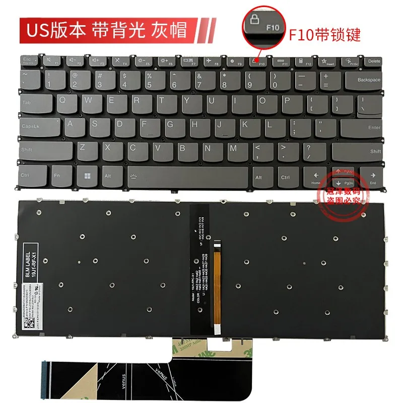 SP/US/RU Keyboard For Lenovo Flex 5-14ALC05 5-14ARE05 5-14IIL05 5-14ITL05 YOGA 13S G2 ITL K4E-ARE120 air 14 IAL7