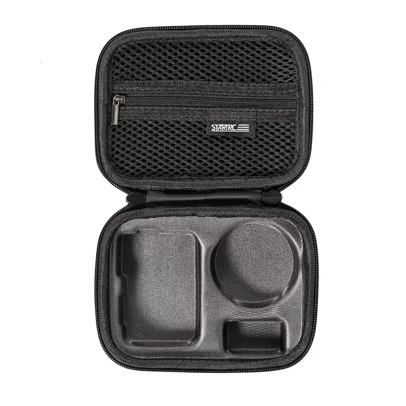 

Carrying Case for DJI Action 4 Storage Case PU Leather Hard Case for DJI Osmo Action 3 Camera Accessories Handbag