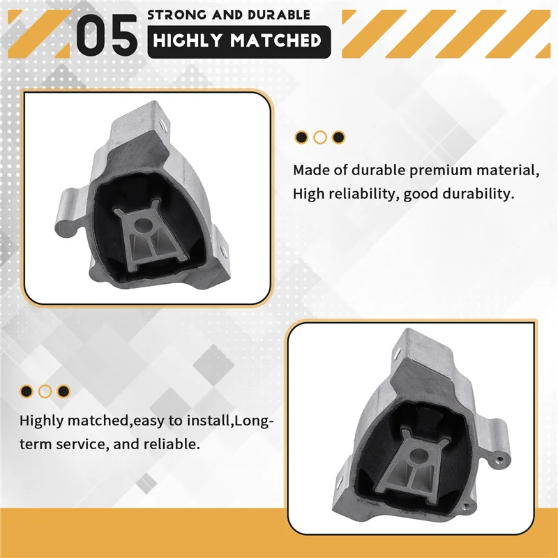 

Precisionn Engine Bracket Insulation Mount Fixing LR114070 For Land Rover Discovery Sport L550 Range Rover Evoque L551 K8D26H051