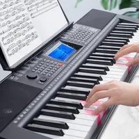 Intelligent electronic keyboard for beginner adult children and preschool teachers specialized 61key multifunctional home piano