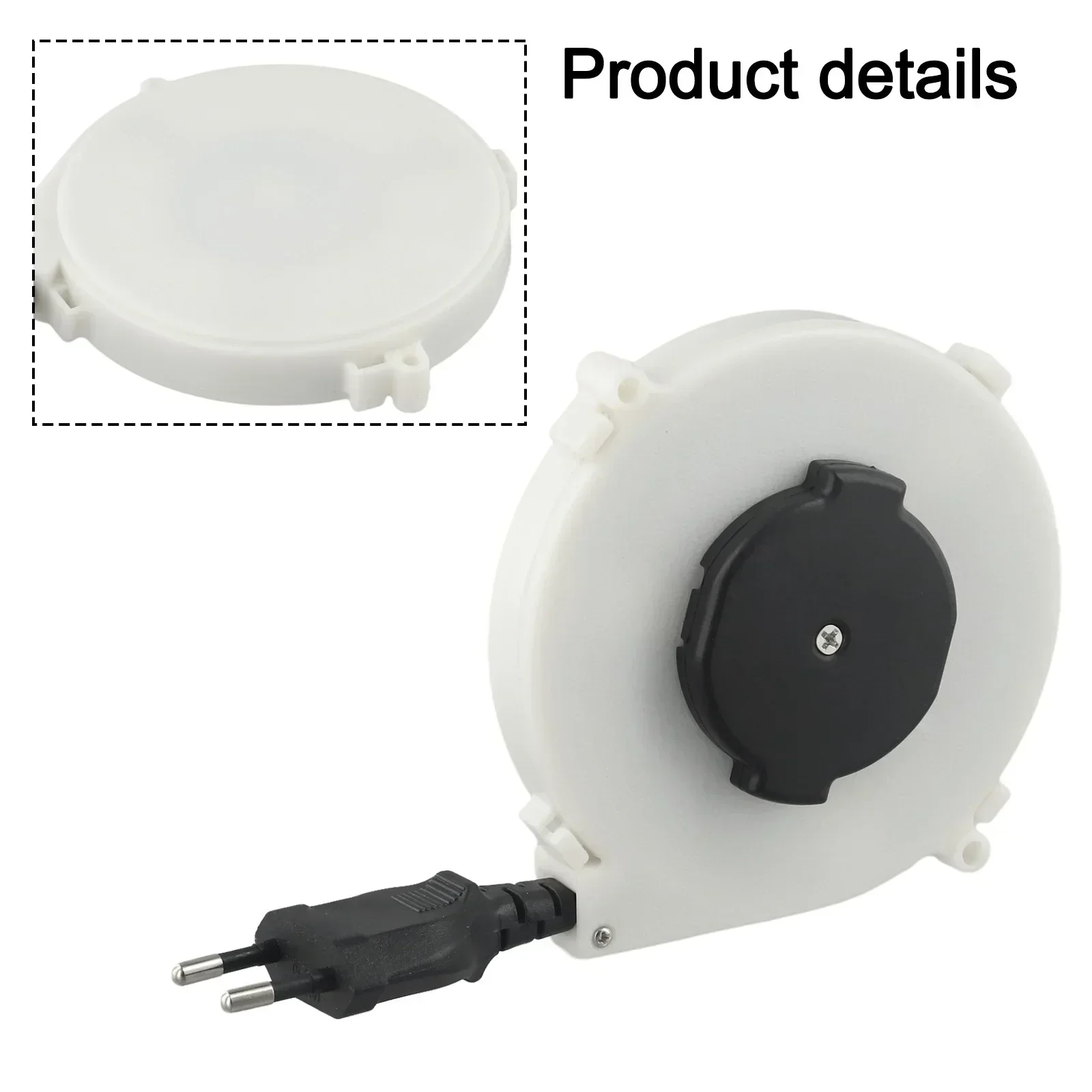 1.6 متر السيارات قابل للسحب بكرة الطاقة كابل 220 فولت التخييم في الهواء الطلق بكرة الطاقة كابل تلسكوبي صندوق خط الاتصال الهاتفي للأنشطة الخارجية #3