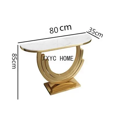 Console Tables Simple New Chinese Console Half round Table Corridor Wall Side View Table Console Tables