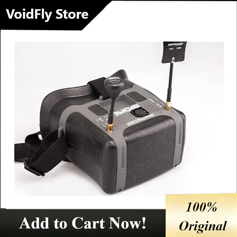 VoidFly BeeRotor V2 version 5.8G 40CH FPV Diversity Googles Video Glasses Built-in DVR 5Inch RaceBand For RC FPV Racing  Quadcop