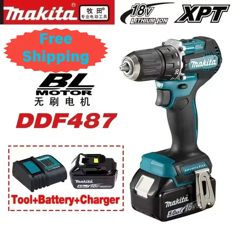 

Совершенно новый и оригинальный Makita DDF487 inalámbrico рассудообразователь мощности электрический в поясе herramienta многоразовый