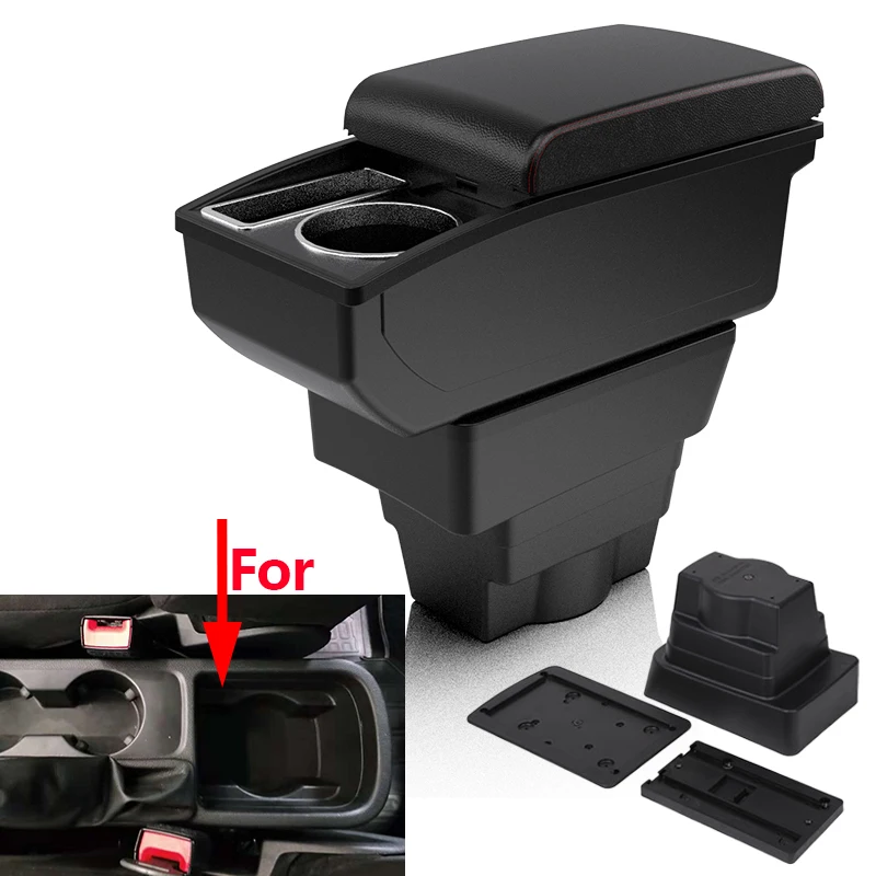 

Подлокотник для автомобильного сиденья Opel Astra J, ящик для хранения, внутренняя центральная консоль, черный подлокотник с подстаканником, аксессуары для салона автомобиля
