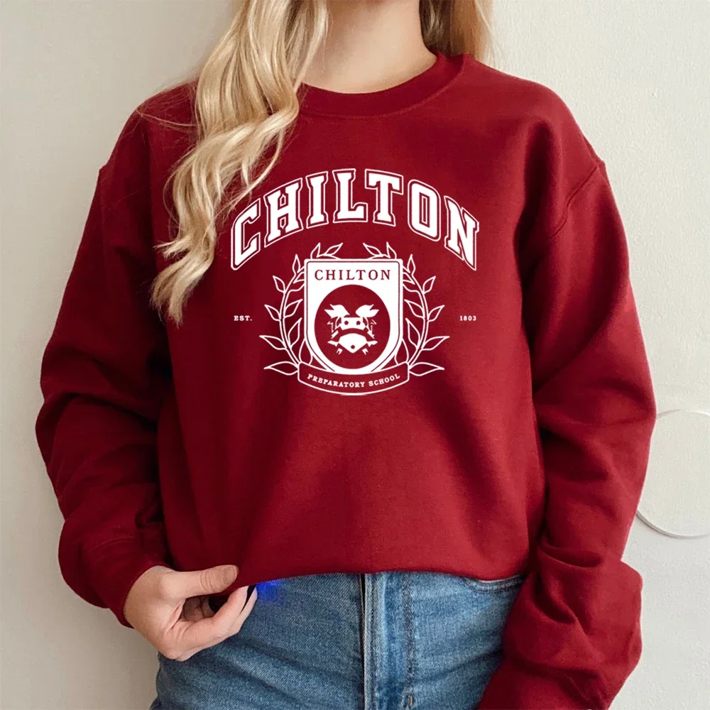 Chilton School Sweatshirt Chilton Prep School, Rory Hoodie Gilmore Girls Stars Hollow Crewneck Sweatshirts Rory Lorelai Tops