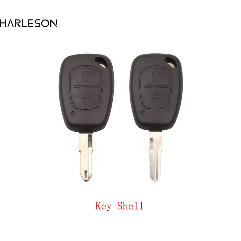 

2 Button Car Key Shell Fob Case For Vauxhall Opel Vivaro For Renault Movano Trafic Renault Kangoo Uncut NE73/VAC102 Blade