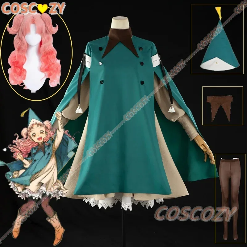 

Новый аниме Richeritto Tetia Koko Coco Witch Hat Atelier Косплей Костюм Носки Пальто Парик Хэллоуин Вечеринка Наряд для женщин и мужчин S