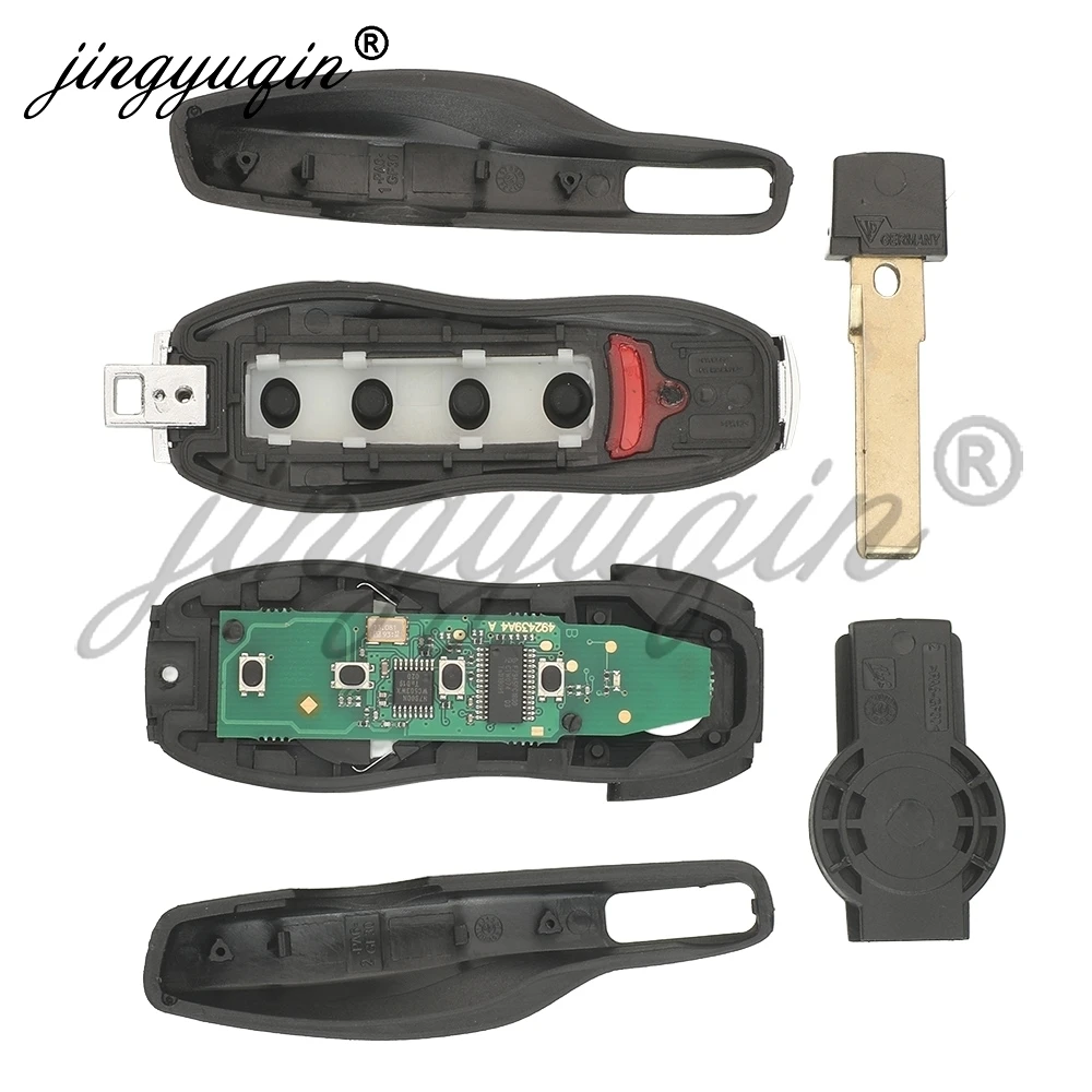 315/433/434MHz PCF7945P For Porsche Cayenne Panamera Macan Boxster Cayman 911 958 2010-2019 Keyless Smart Remote Car Key Fob