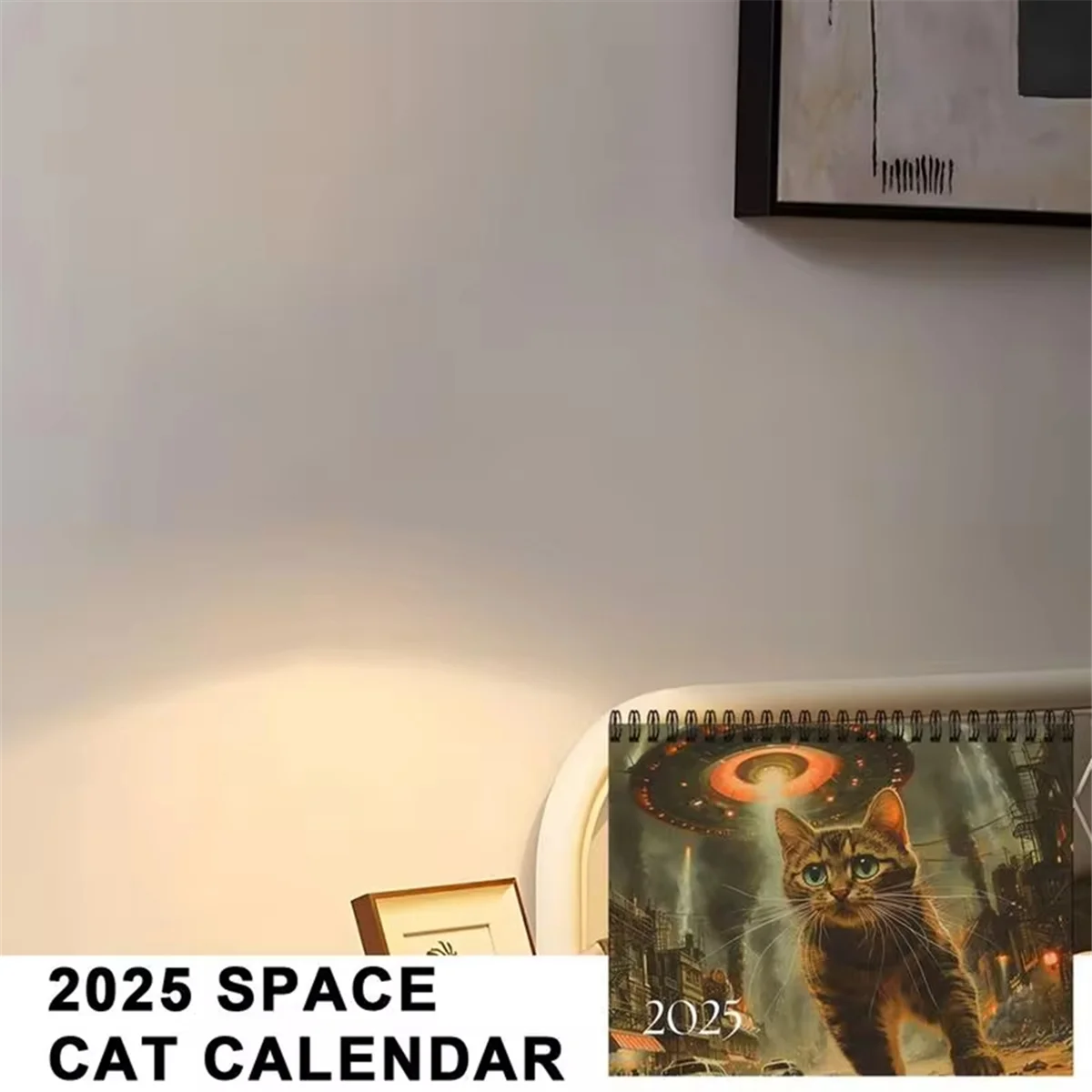 2025 Cat Calendar Funny Calendar with Cat Image Daily Weekly Monthly Planner Jan Dec 2025 Easy Planning Kitten Calendars