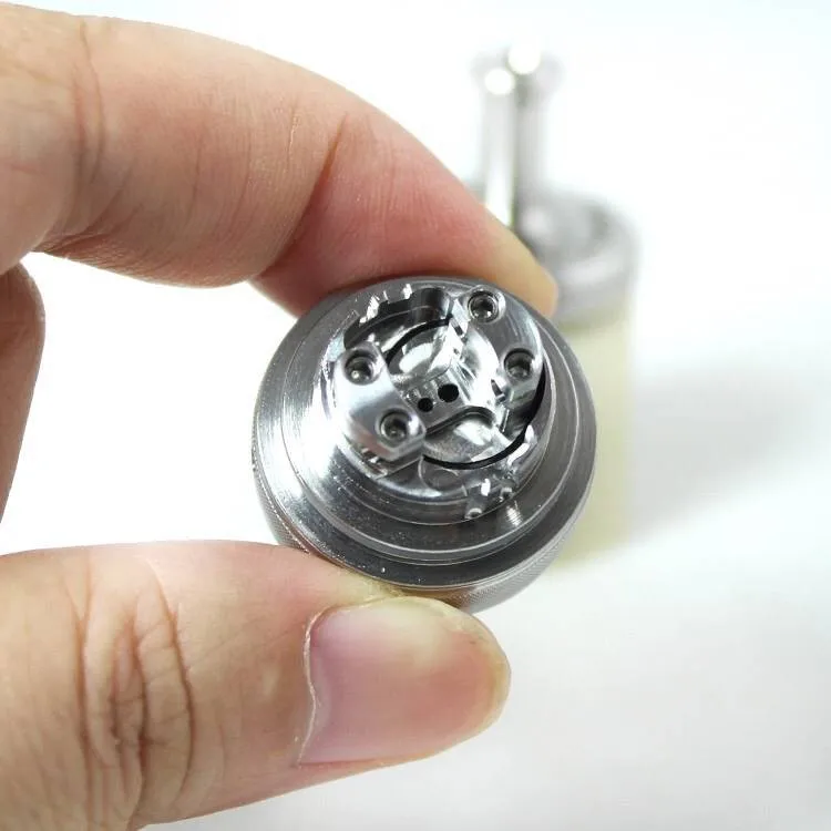 Atomizador de tanque SXK TF Taifun GTR estilo MTL RTA, reconstruible, acero inoxidable 316 + PC, 4,0 ml, 23mm de diámetro vs yftk taifun gtr rta