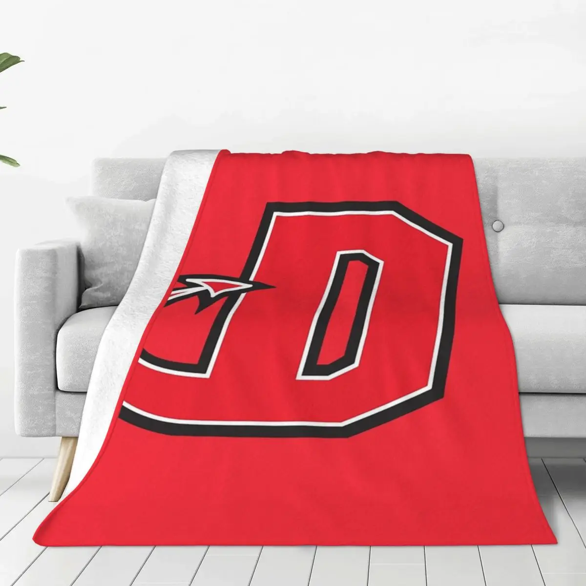 Red Devils Dickinson Carlisle Blanket Fleece Portable Sofa Throw Blankets For Couch Bedding Office Throws Bedspread Quilt