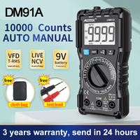 MESTEK Intelligent multimeter DM91A/DM91S multimeter 9999 counts smart auto range tester multimetre multi meter multitester