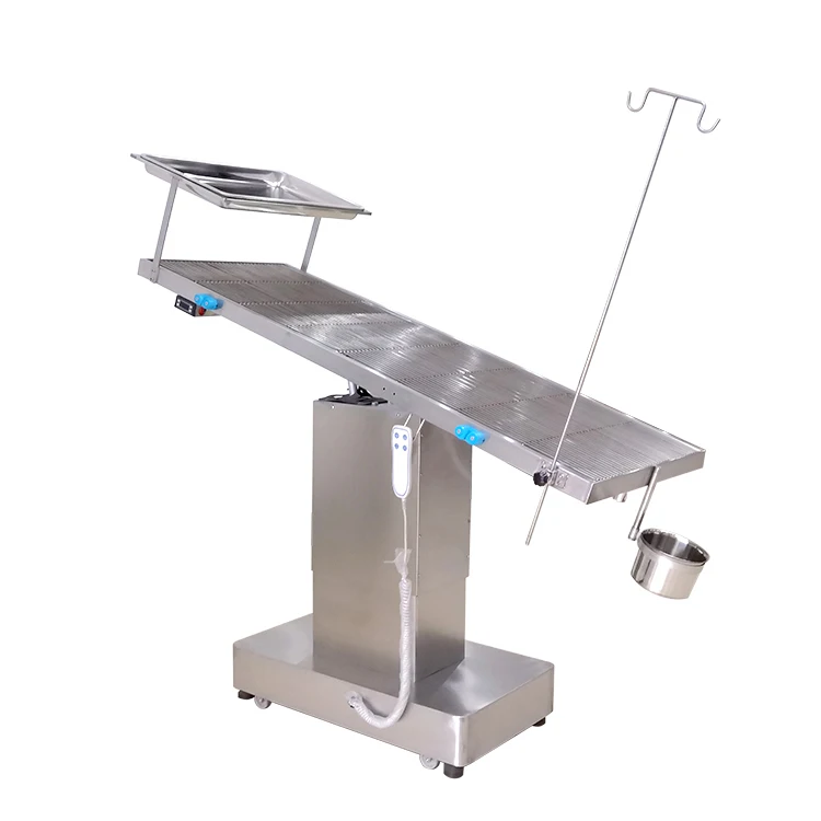 Wholesale Price Stainless Steel Veterinary Surgery Table For Pet Hospital Thermostatic Veterinary Table