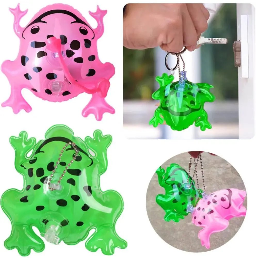 

1Pcs Cute S/M/L Green Frog Balloon Birthday Party Decor Gifts Frog Cub Balloon DIY Glowing Luminous Inflatable Toy Children Kid