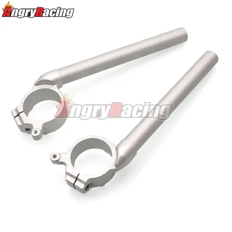Motorcycle Handle Bar Clip-on Fork Tube Handlebar Mount Clips For YZF R1 YZF-R1 YZF1000 2004 2005 2006 2008 2009 2010 2011-2014