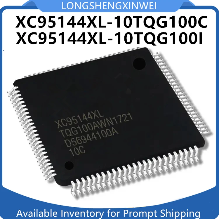 1PCS XC95144XL-10TQG100I 10TQG100C TQFP100 Programming Logic Chip